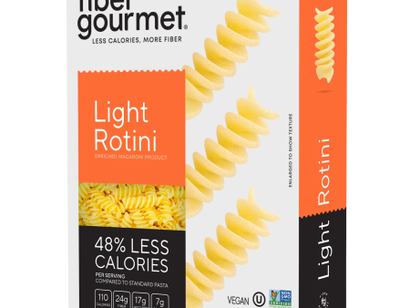 Fiber Gourmet - High Fiber Light Pasta - Rotini - 8 oz box Discount