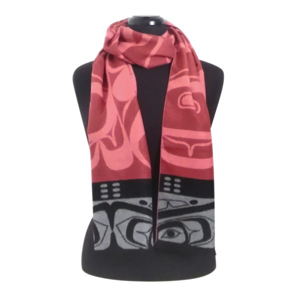 Brushed Silk Scarf | Raven Box by Allan Weir Discount