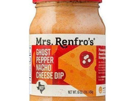 Mrs. Renfros - Cheese Sauce - Ghost Pepper Nacho - Scary Hot - 473 ml For Sale