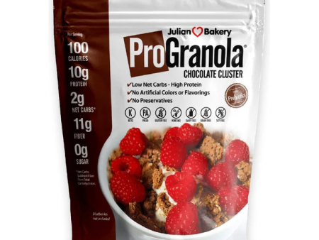 Julian Bakery - Pro Granola - Chocolate Cluster - 518g on Sale