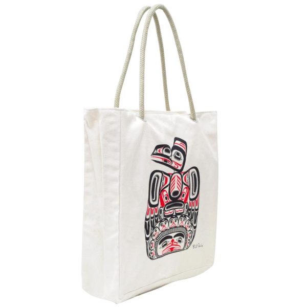 Eco Tote Bag | Children of the Raven by Bill Reid Cheap