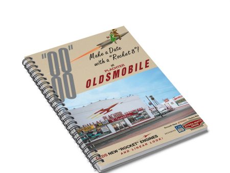 1959 Plachter Oldsmobile - Spiral Notebook - Ruled Line For Cheap