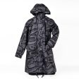 Hooded Rain Coat | Raven Transforming (Charcoal) by Kelly Robinson Supply