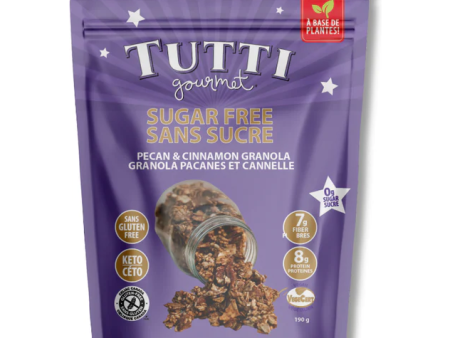 Tutti Gourmet - Keto Granola - Pecan & Cinnamon - 190 g Fashion