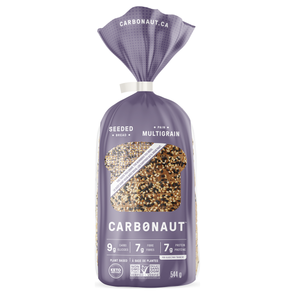 Carbonaut - Low Carb Bread -Seeded - 544 g Sale