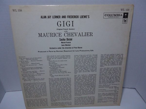 Alan Jay Lerner And Frederick Loewe - Gigi (Original French Version) Online now