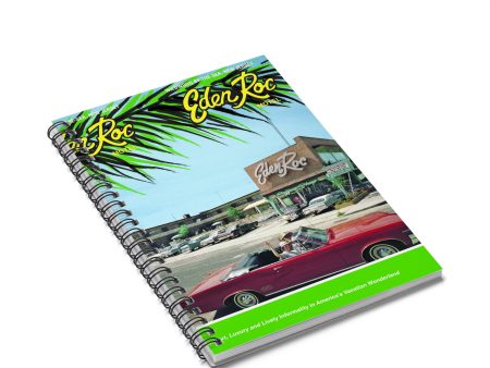 Eden Roc Motel, Wildwood, NJ 1960 s Brochure on a Spiral Notebook - Ruled Line For Discount