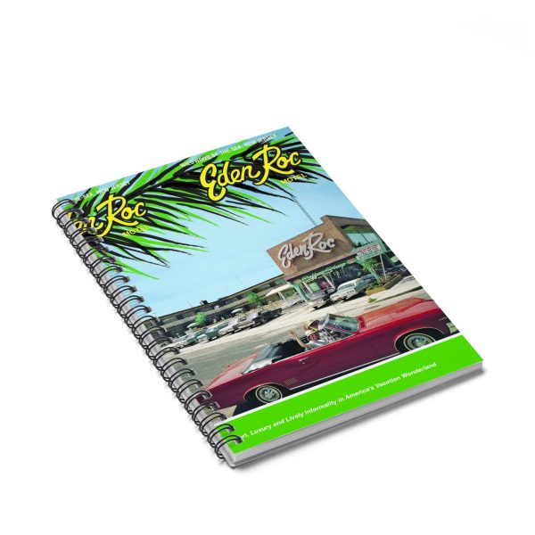 Eden Roc Motel, Wildwood, NJ 1960 s Brochure on a Spiral Notebook - Ruled Line For Discount