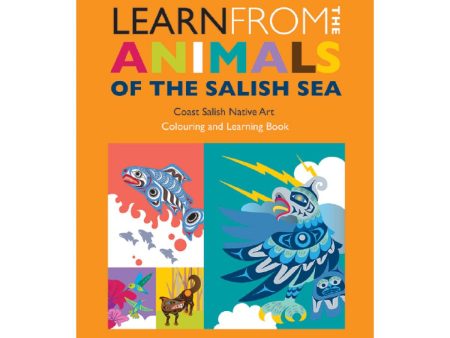 Colouring Book | Learn from the Animals of the Salish Sea by Various Artists Hot on Sale