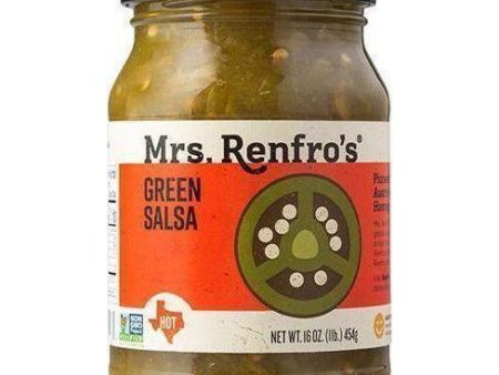 Mrs. Renfros - Salsa - Green - Hot - 473 ml Fashion