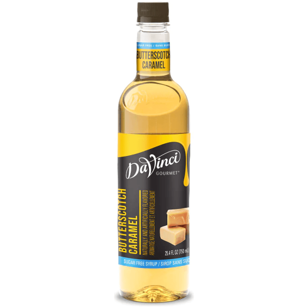 DaVinci - Sugar Free Syrup - Butterscotch Caramel - 750ml Bottle For Sale