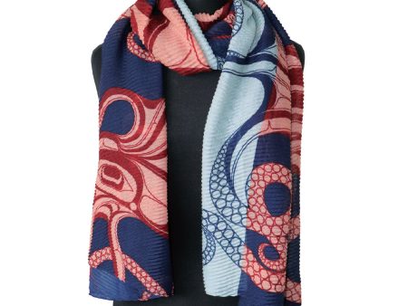 Eco Scarf | Octopus (Nuu) by Ernest Swanson Online now