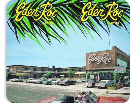 Eden Roc Motel, Wildwood, NJ 1960 s Brochure Cover on a Mousepad Online