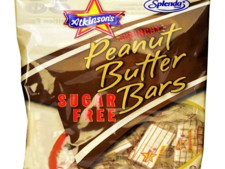 Atkinsons Sugar Free Peanut Butter Bars - 106 g Sale