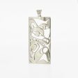 Sterling Silver Pendant | Wolf and Moon by Grant Pauls For Cheap