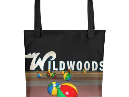 Wildwood s Sign on the Boardwalk in Wildwood, NJ - Not Retro, Still Cool! - Tote bag For Sale