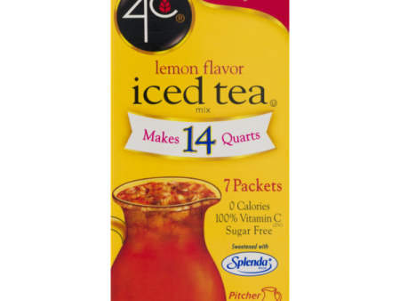 4C Pitcher Pack Drink Mix - Lemon Flavor Iced Tea - 7 packets Cheap