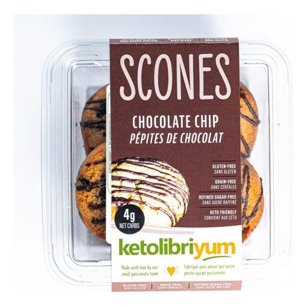 Ketolibriyum - Scone - Chocolate Chip 4 Pack Fashion