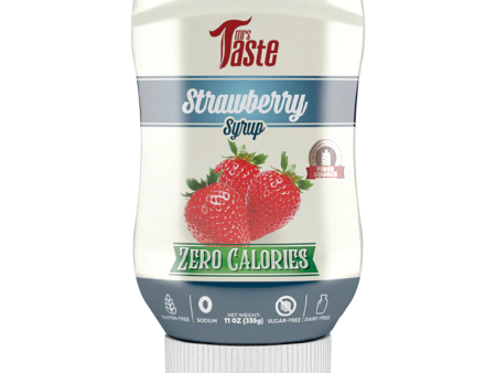 *(Best Before 28 Feb, 25) Mrs Taste - Zero Calories Syrup - Strawberry - 11oz Online Hot Sale