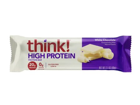 think! - High Protein Bar - White Chocolate For Discount