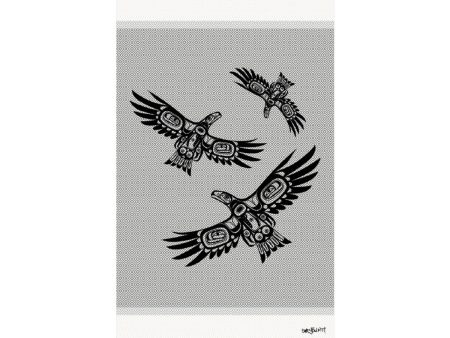 Woven Cotton Towel | Soaring Eagle by Corey Bulpitt For Discount