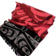 Brushed Silk Scarf | Raven Box by Allan Weir Discount