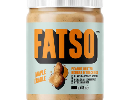 Fatso - Peanut Butter - Maple - 500g Online