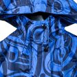 Hooded Rain Coat | Raven Transforming (Blue) by Kelly Robinson Online now