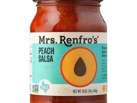 Mrs. Renfros - Salsa - Peach - Mild - 473 ml For Discount