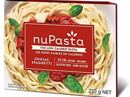 NuPasta Low Calorie Pasta - Spaghetti - 210g Hot on Sale