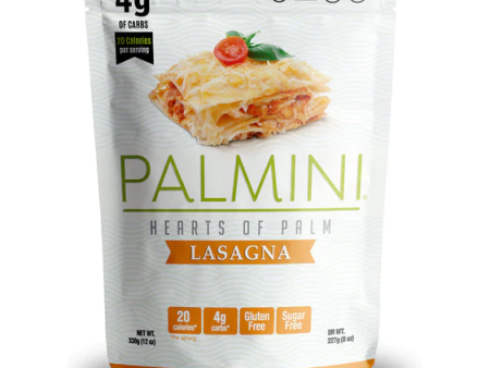 *(Best Before 2 Feb, 25) Palmini - Hearts of Palm Pasta Pouch - Lasagna - 12oz Online now