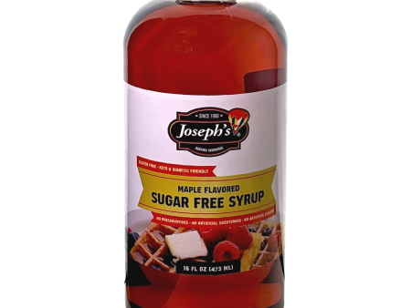 Joseph s - Sugar Free Syrup - Maple - 16 oz Online