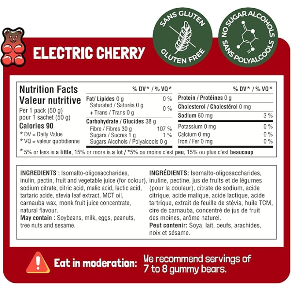 Go Nutrition - Go Gummy -  Electric Cherry - 50g Fashion