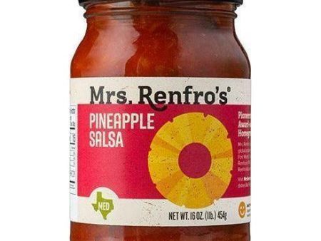 Mrs. Renfros - Salsa - Pineapple - Medium - 473 ml Hot on Sale