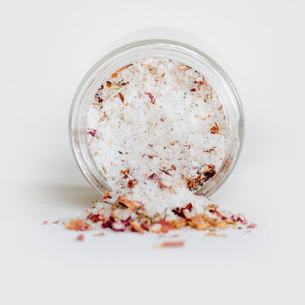 Frankincense & Rose Bath Soak & Exfoliant by Lesley Assu Online Sale