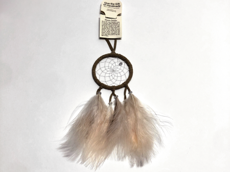 Dreamcatcher | 2.5  dia. (Tan) by Monague Indigenous Crafts & Gifts Fashion