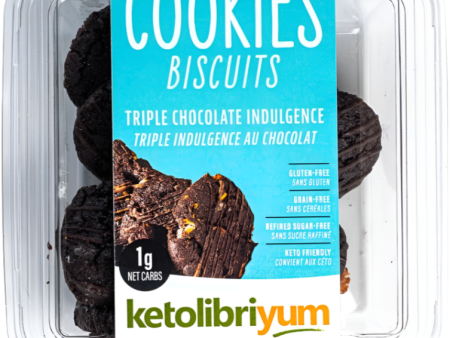 Ketolibriyum - Cookie - Triple Chocolate Indulgence 180g Supply