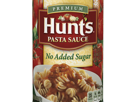 Hunt s - Premium No Added Sugar Pasta Sauce - 24 oz Online now