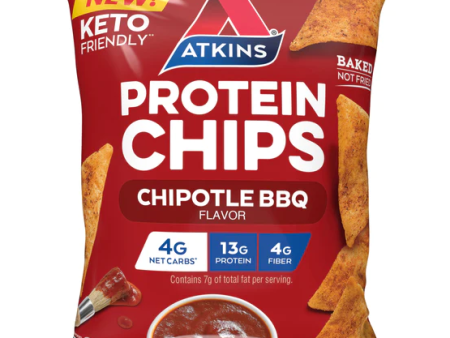 Atkins Protein Chips - Chipotle BBQ - 1.1oz on Sale