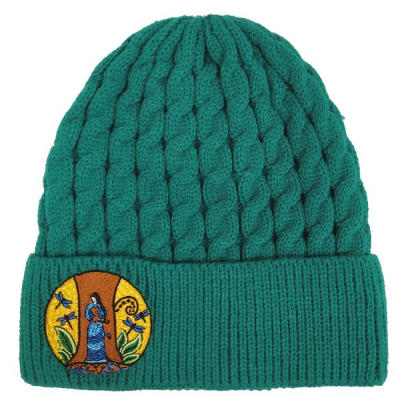 Knitted Toque | Strong Earth Woman by Leah Dorion For Discount