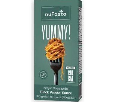 NuPasta Pasta with Sauce - Black Pepper - 310g Online Sale