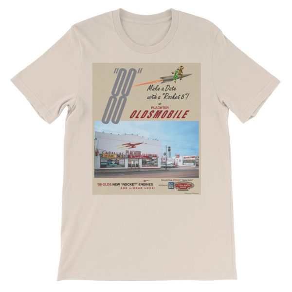 1959 Plachter Oldsmobile - Unisex Short Sleeve T-Shirt Online Hot Sale