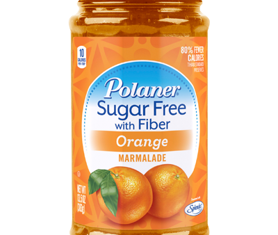 Polaner - Sugar Free Jam with Fiber - Orange - 13.5 oz For Cheap