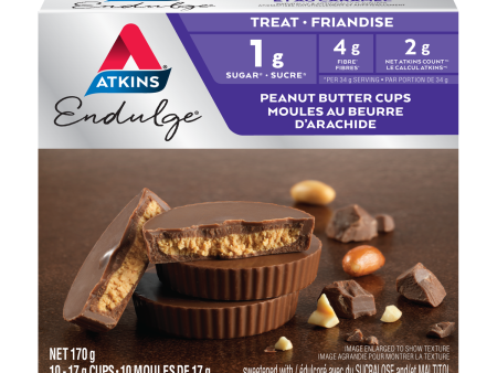 Atkins Endulge Treat - Peanut Butter Cups - 10 Cups For Discount