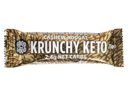 Good Good - Krunchy Keto - Cashew Nougat - 35g Online Hot Sale