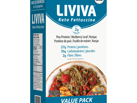 Liviva - Low Carb Keto Pasta - Value Pack of 6 For Cheap